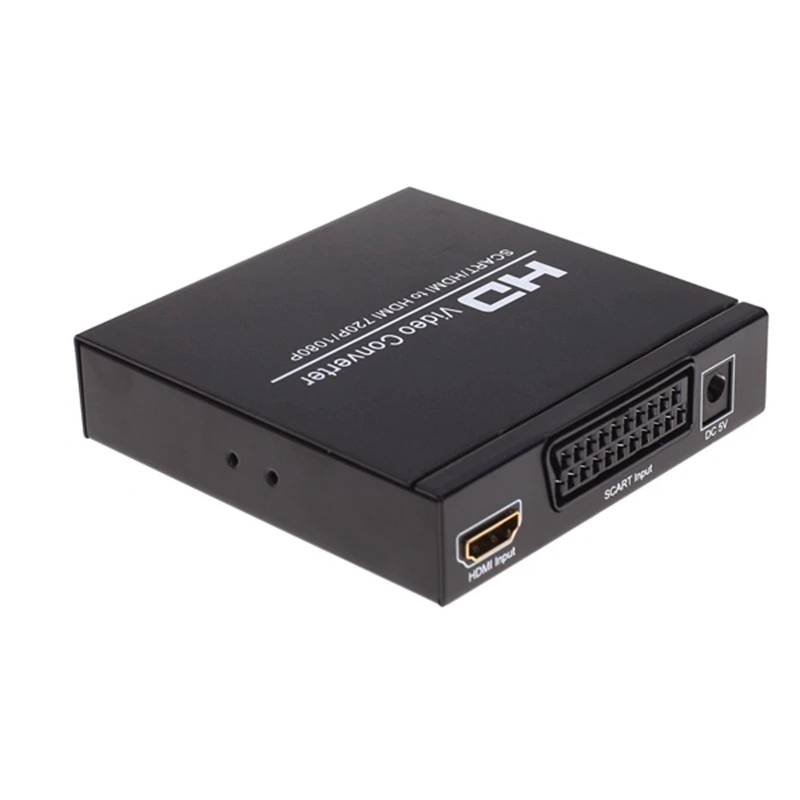 SCART HDMI в конвертер Full HD цифровой видео высокой четкости адаптер для ТВ o ЕС вилка| |