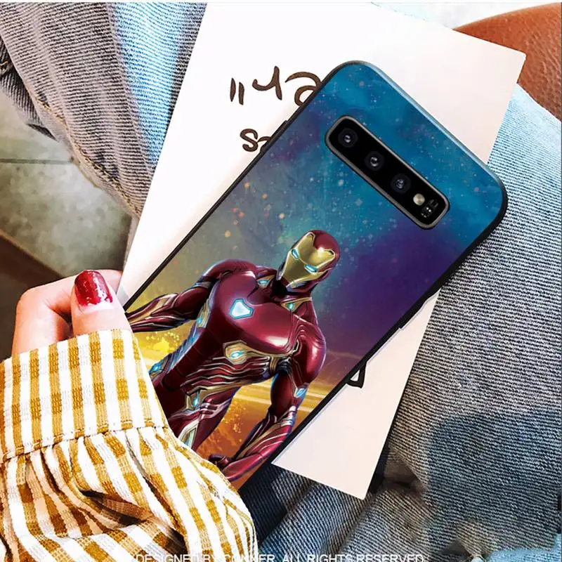 

0 Superhero Iron Cover Man Phone Case For Samsung S9 10 20 Plus Note 9 10 10plus 20 Ultra A20 21s J7 Plus 8