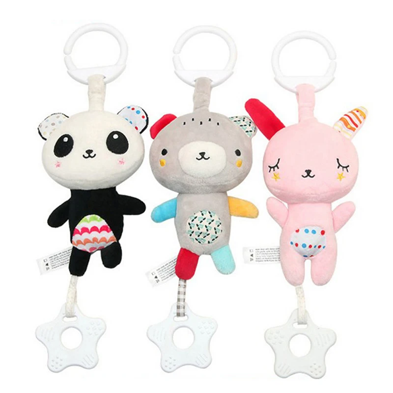 

Детская плюшевая коляска для новорожденных 0-12 месяцев