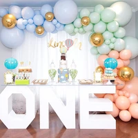 wedding decor macaron metal balloon arch baby shower birthday party balloons decoration latex balloons for kids home supplies