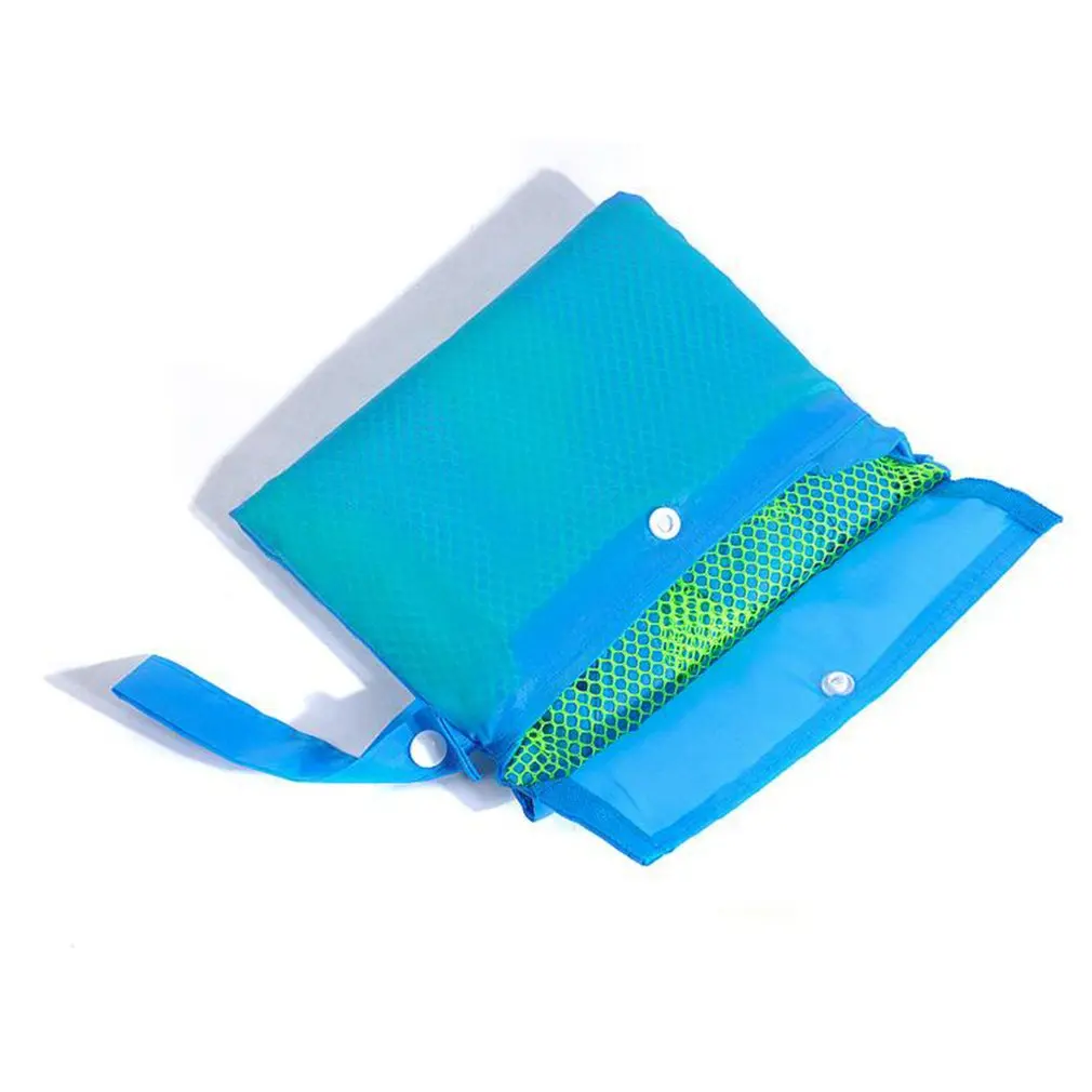 

Large Mesh Beach Bag Foldable Lightweight Toy Bag Outdoor Beach Toy Quick Storage Bag Dredging Tool Debris Storage Mesh Bag