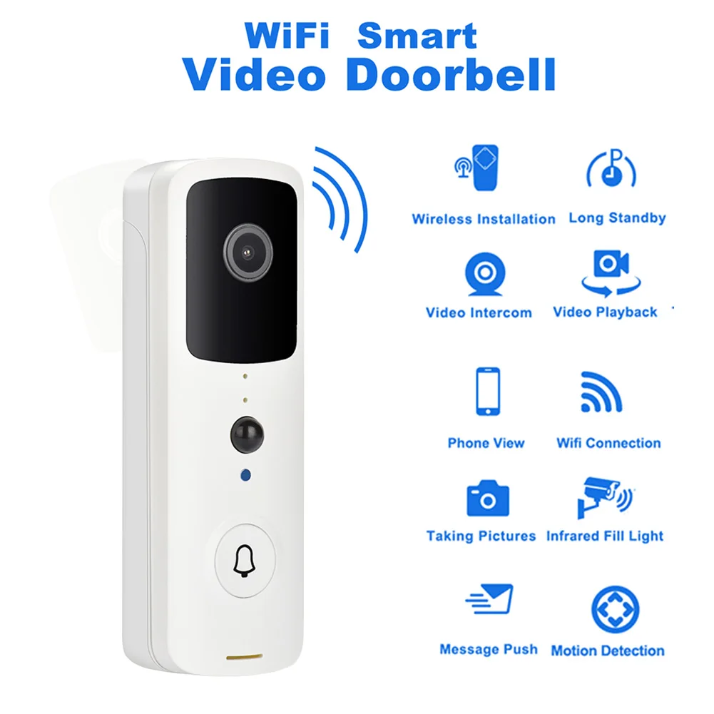 Беспроводной Wi Fi Пассивный ИК датчик движения оповещения Простая установка