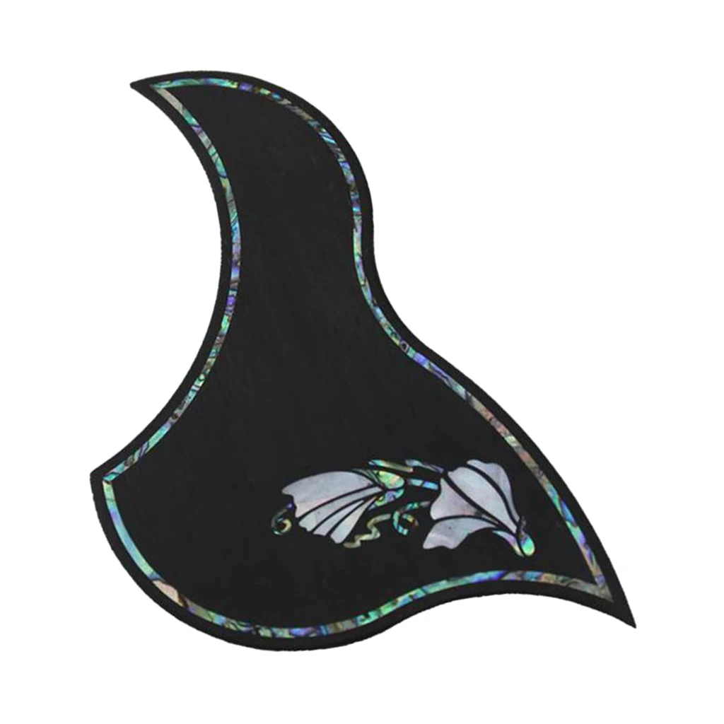 

Rosewood Shell Inlay Acoustic Guitar Pickguard Scratch Plate Morning