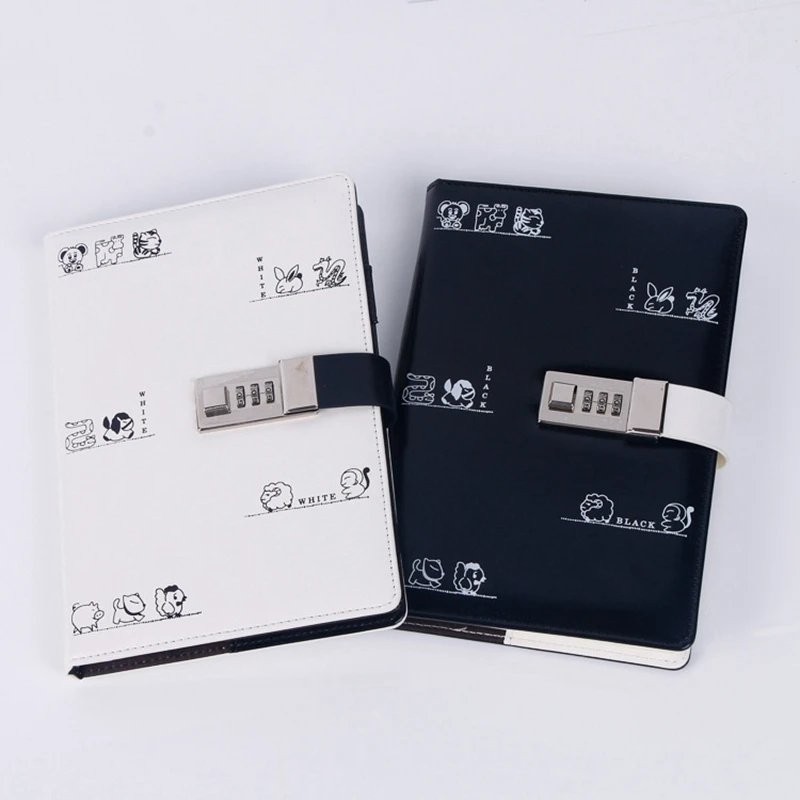 

A5 Diary with Lock Planner Refill Journal Traveler Agenda Agenda Password Book