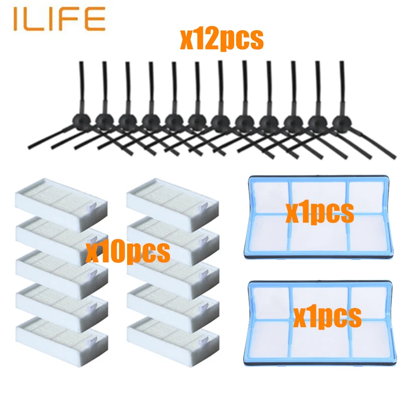 Основной фильтр для пылесоса ilife v1 v5 v5s V3 V3s v5pro V50 V55 x5 pro запчасти робота детали