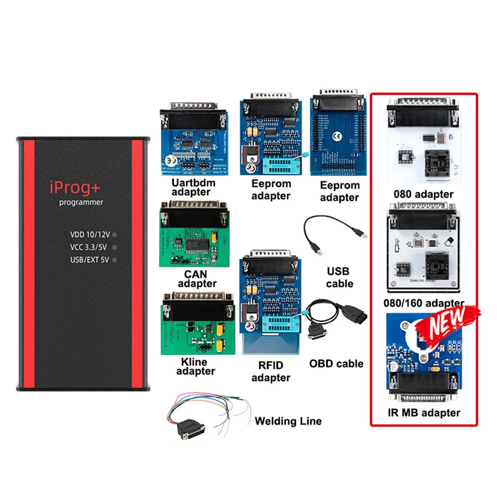 Программатор ключей ECU IPROG Pro 2021 V86 Iprog + сброс подушка безопасности IMMO V84 PK DIGIPROG 3