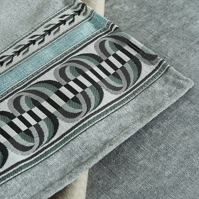 Горячая распродажа чехол для дивана с вышивкой без катышков накидка домашних