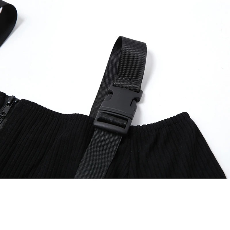 Футболка женская с открытыми плечами на молнии коротким рукавом | Женская одежда