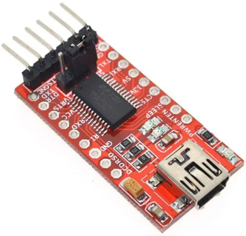 FT232RL FTDI мини USB в TTL конвертер адаптер модуль 3 В 5 Breakout серийный плата| |