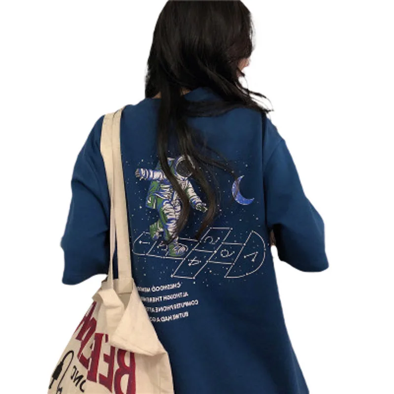 

6535 cotton ancient ins short-sleeved T-shirt female 2021 summer new loose Korean bf student half sleeve top tide