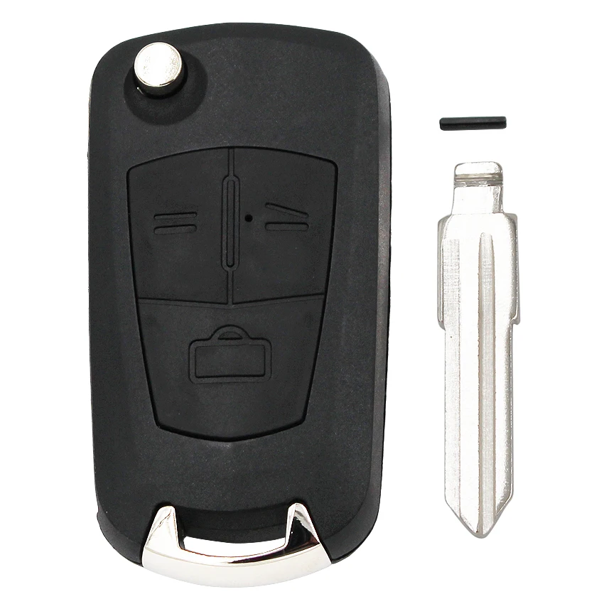 3 кнопки Складной Дистанционный автомобильный чехол для ключей корпус Opel Vectra Antigo