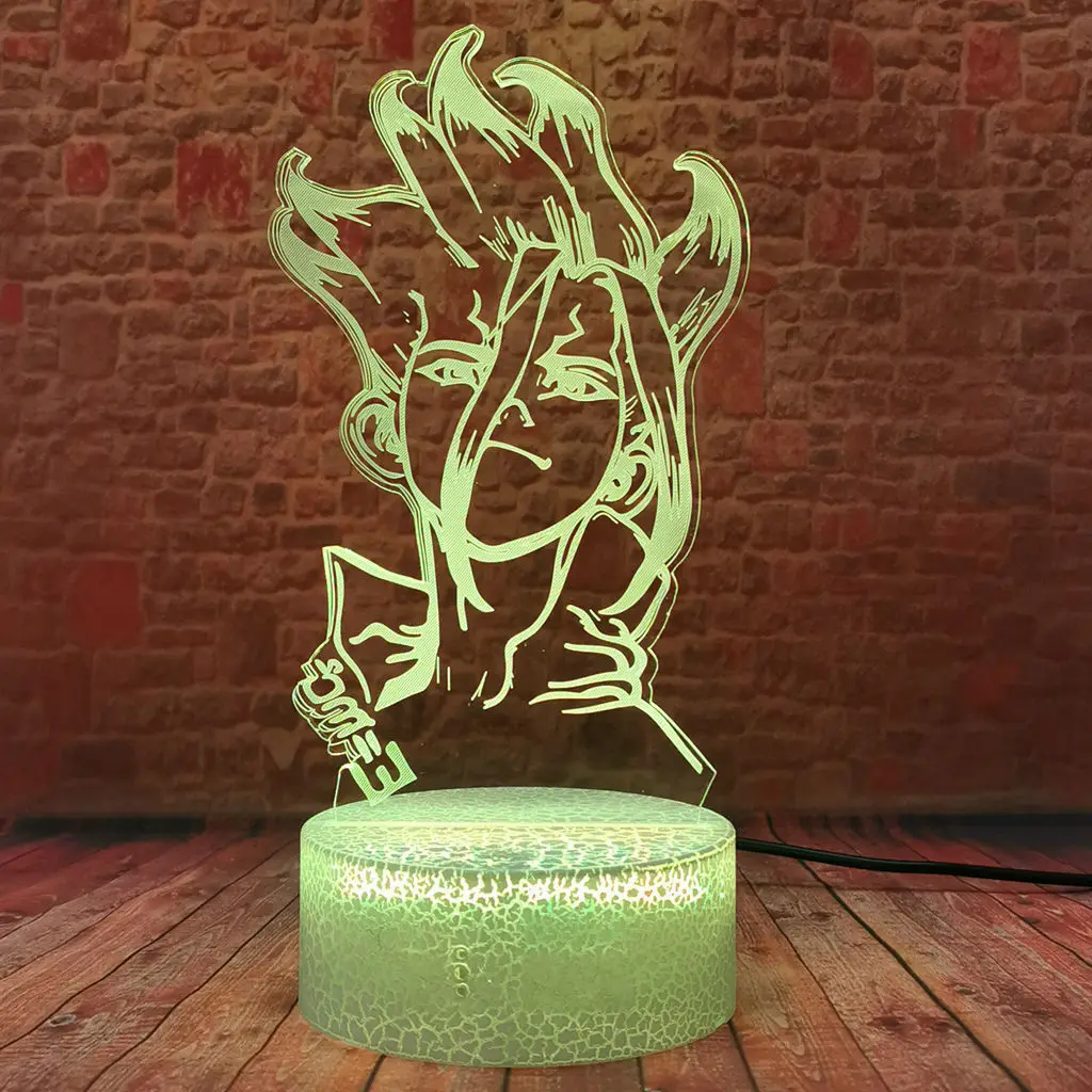 Светодиодная настольная лампа с имитацией комиксов 3D иллюзия | Игрушки и хобби