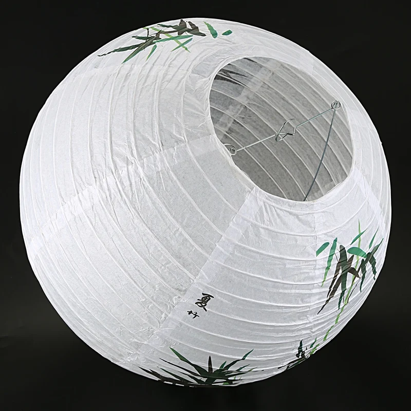 Promotion! 35cm Lamp Shade Paper Lantern Oriental Style Light Decoration Bamboo | Лампы и освещение