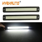 Противотуманные фары HYZHAUTO, водонепроницасветодиодный, 2 шт., 12 В, 225x32 мм