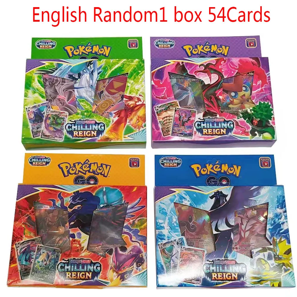 Карты Покемон 42 шт. игральная карточка с изображением меча и щита развивающиеся