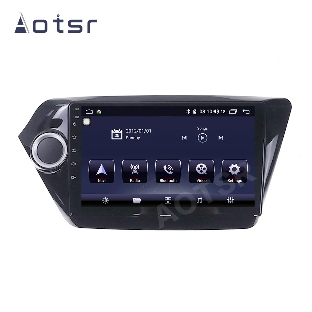 

Car Multimedia Screen Car Radio GPS Navigation For KIA RIO Android 10 INCH Car Screen Android 10.0 64GB Auto Stereo Head Unit