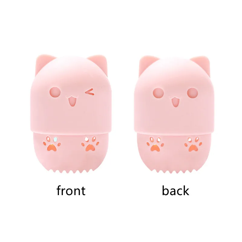 1 шт. мягкий силиконовый чехол для косметики |