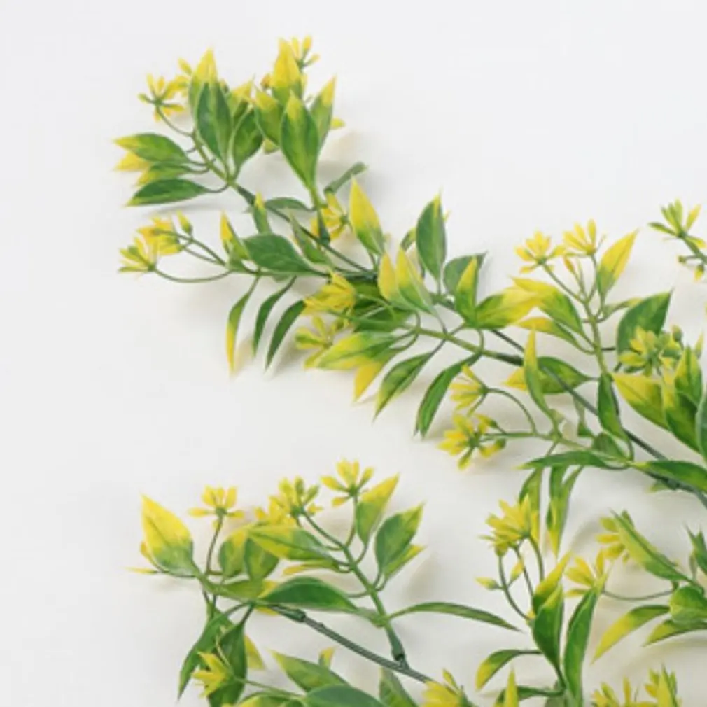 

Artificial flower plastic flower wedding flower living room decorationYellow5