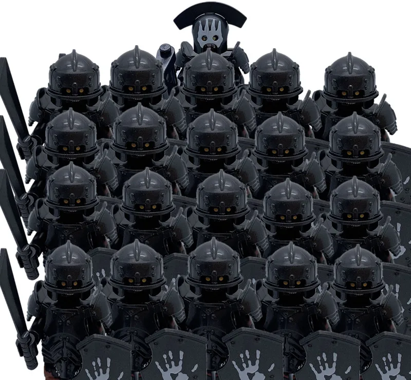 

21PCS Military Tu Luhai Archer Heavy Infantry Cross Assault Commander Clone Minifigure Statue Children DIY Building Block Toys