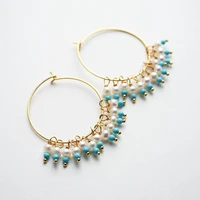 925 silver hoop earrings pearl earrings gold filled hoop jewelry handmade brincos minimalism oorbellen pendientes boho earrings
