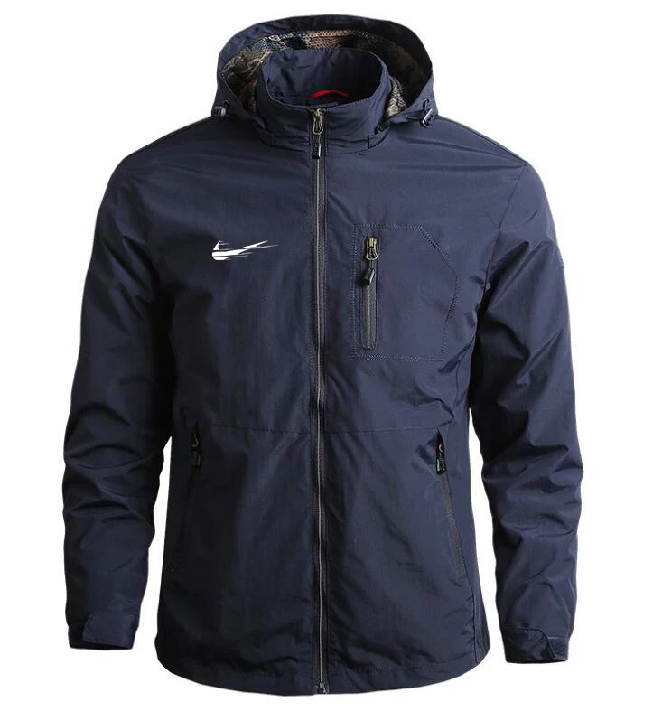 

New Men's Softshell Jacket Autumn Spring Streetwear Tactical Bomber Windbreaker Jackets Men Hooded Hip-hop Pilot Windproof Coats
