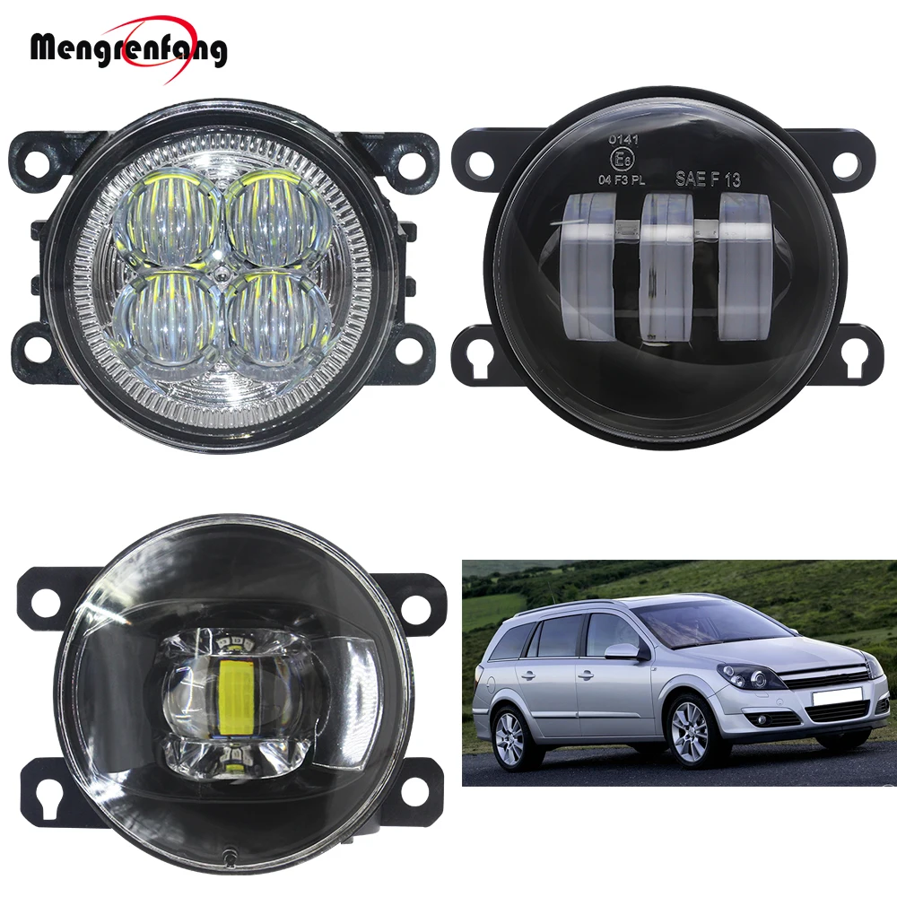 

LED Lens Fog Light For Opel Astra G H 1998-2010 Car Front Bumper Fog Lamp DRL Daytime Running Light 12V
