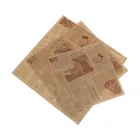 Винтаж новости Бумага Стиль пищевая вощеная бумага Бумага еды Класс масло Бумага пищевая упаковочная машина с воск Бумага пиццы Хлеб Гамбургер картофель фри для выпечки с антипригарным покрытием воск Бумага