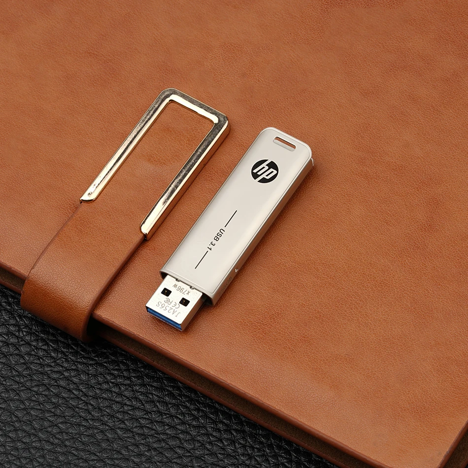 Флэш накопитель HP Mini Metal Usb 3 1 128 ГБ 64 32 портативный флэш 256 512 карта памяти флешка|USB