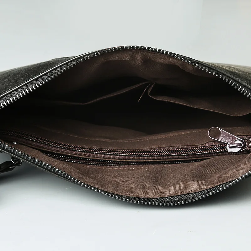 

Badenroo Skeleton Male Clutch Bag Brand Large Capacity Casual Leisure Leather Hand Bags Business Man Embossed Day Clutches Purse