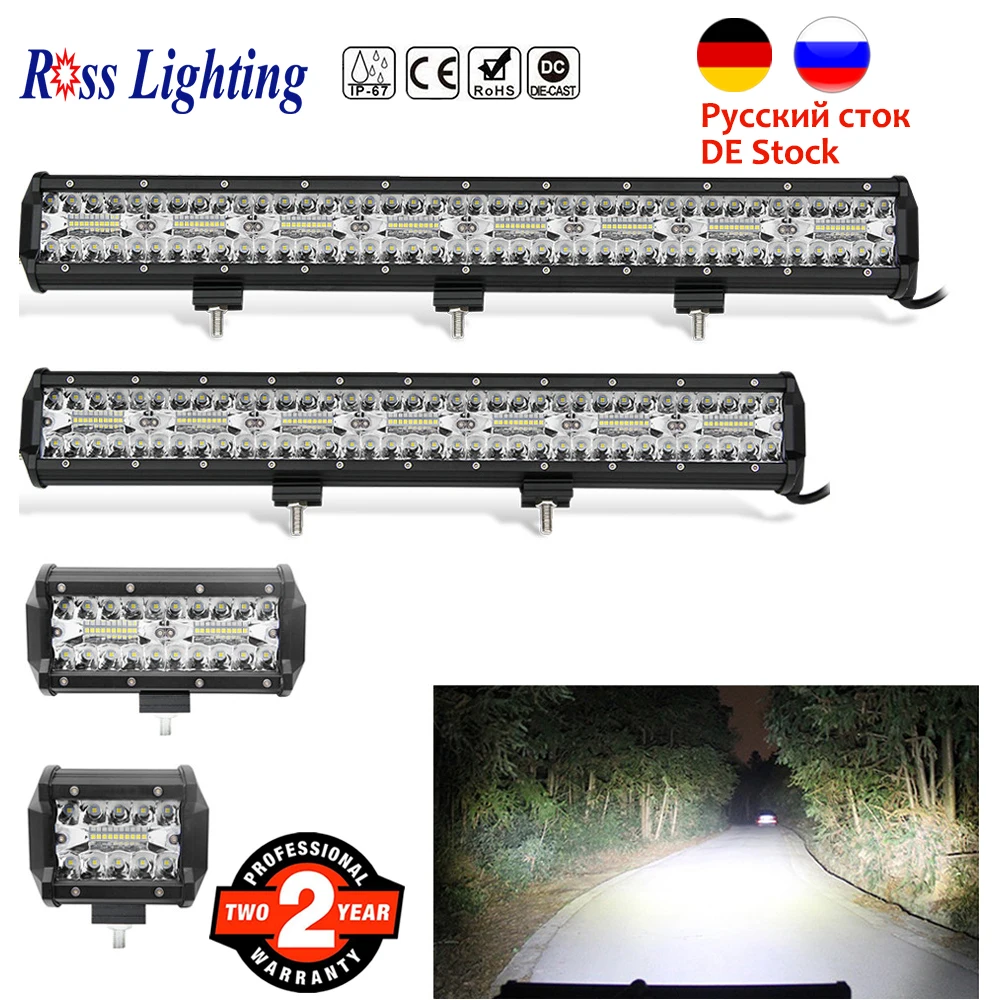 3 мя рядами красивых 8D 12 ''/20'' светодиодный светильник бар 420w 12V 24V 4