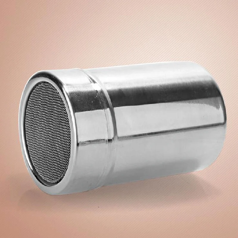 1Pc Stainless Steel Chocolate Sugar Shaker Coffee Dusters Cocoa Powder Cinnamon Dusting Tank Kitchen Filter Cooking Tools|cooking tools|shaker