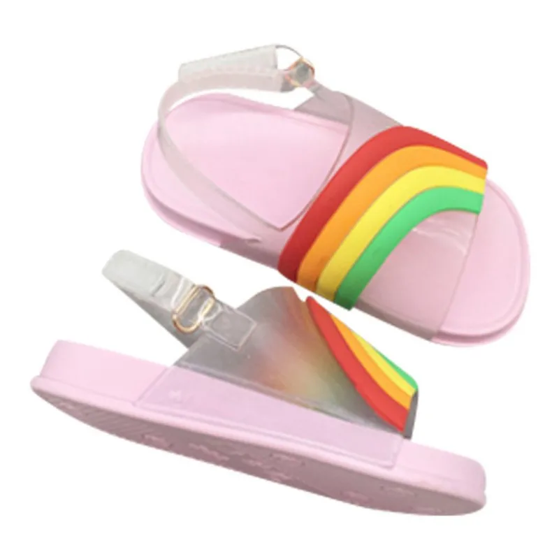 

Kids Girls Sandals Summer New Non-slip Beach Shoes Open Children's Sandals Boys Indoor home Student Children's Shoes
