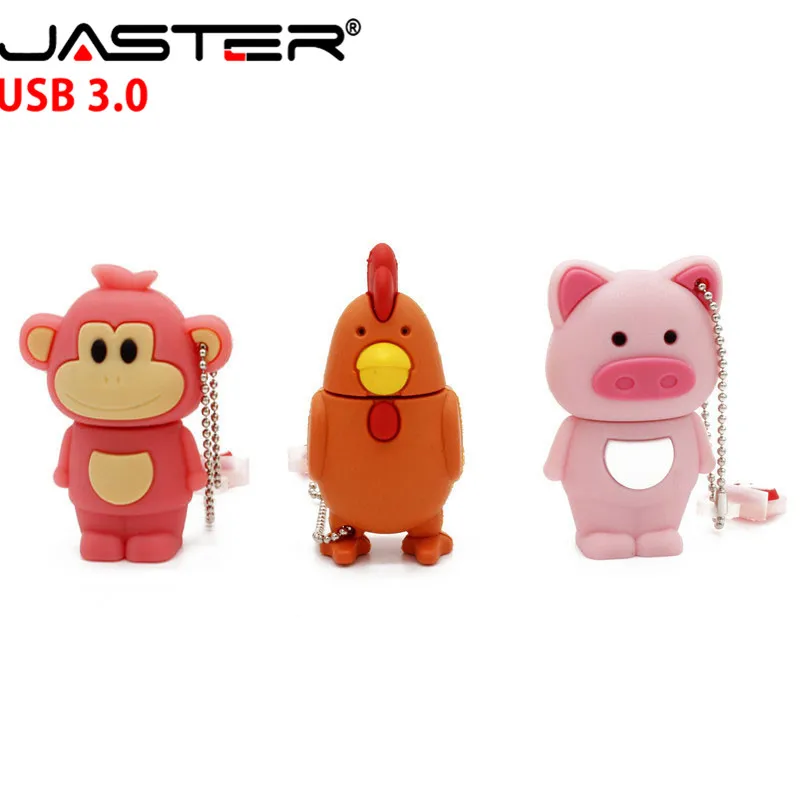 JASTER Китайский Зодиак флеш накопитель usb 3 0 диск животное зеленая