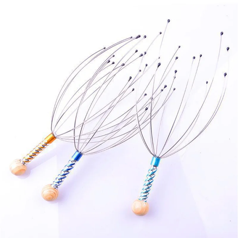 1 шт. массажер-коготь для головы волос шеи тела расслабляющий массаж