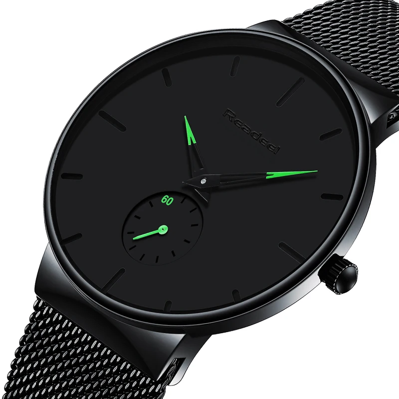 Часы наручные мужские кварцевые роскошные брендовые деловые повседневные