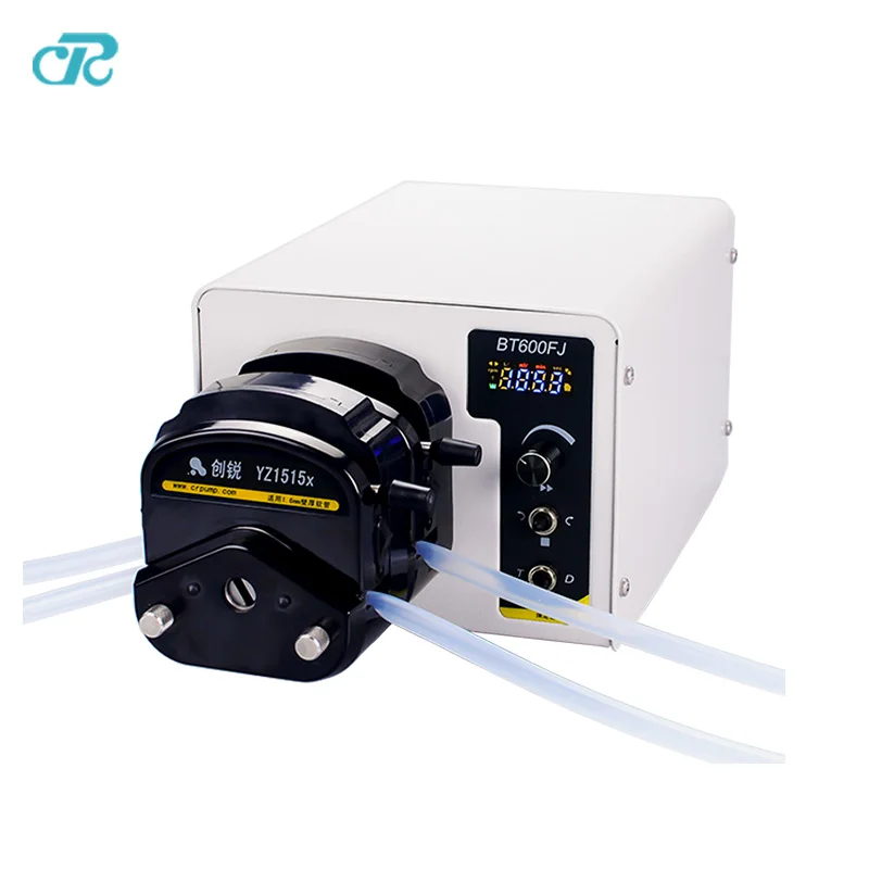 

Chuangrui Dual Channel Liquid Dispensing Peristaltic Pumps 220v Liquid Filling Pump