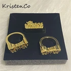 Индивидуальные кольца ручной работы, дизайнерские персонализированные мужские кольца с именем, рождественский подарок, кольца с инициалом