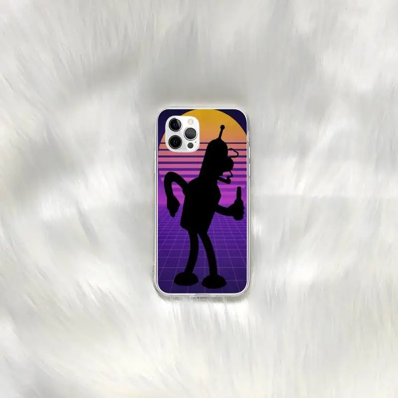

Popular Bender Bending Rodriguez Phone Case for iphone 6s 7 8plus xr xs max 11 12 pro max mini funds cover