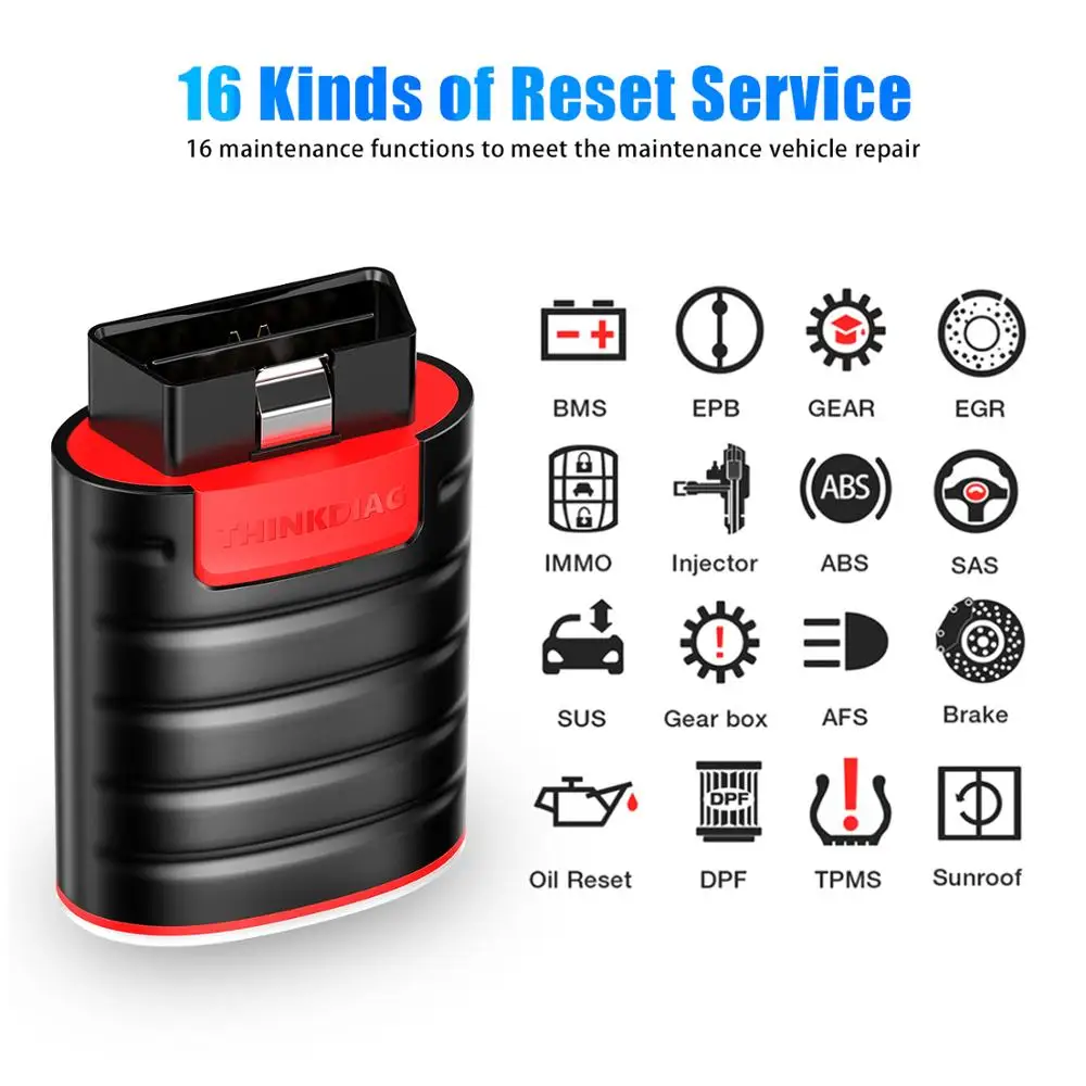 Thinkdiag OBD2 полная версия обновления системы X431 Easydiag автоматический