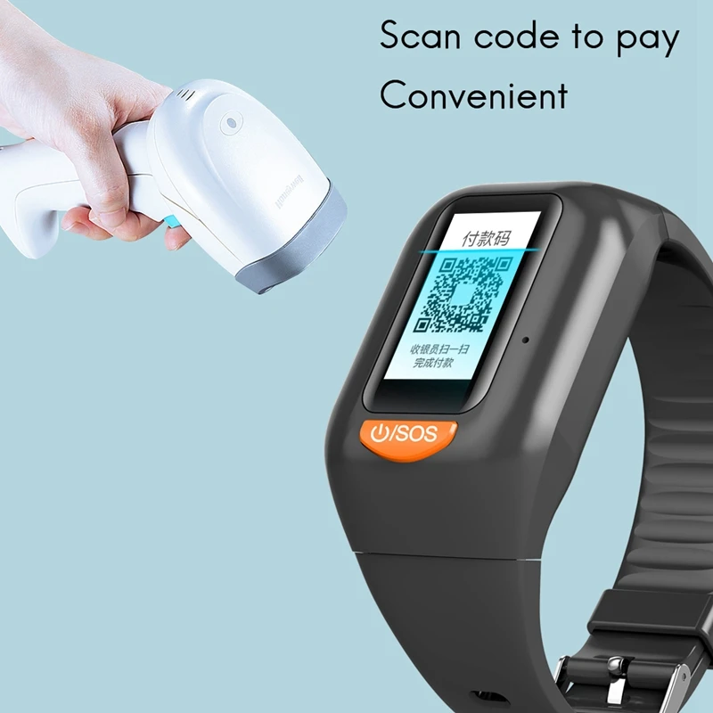 

Smart Bracelet 4G GPS Tracker Positioning Bracelet Anti-Lost Heart Rate Blood Pressure for Elderly / Children SOS Watch