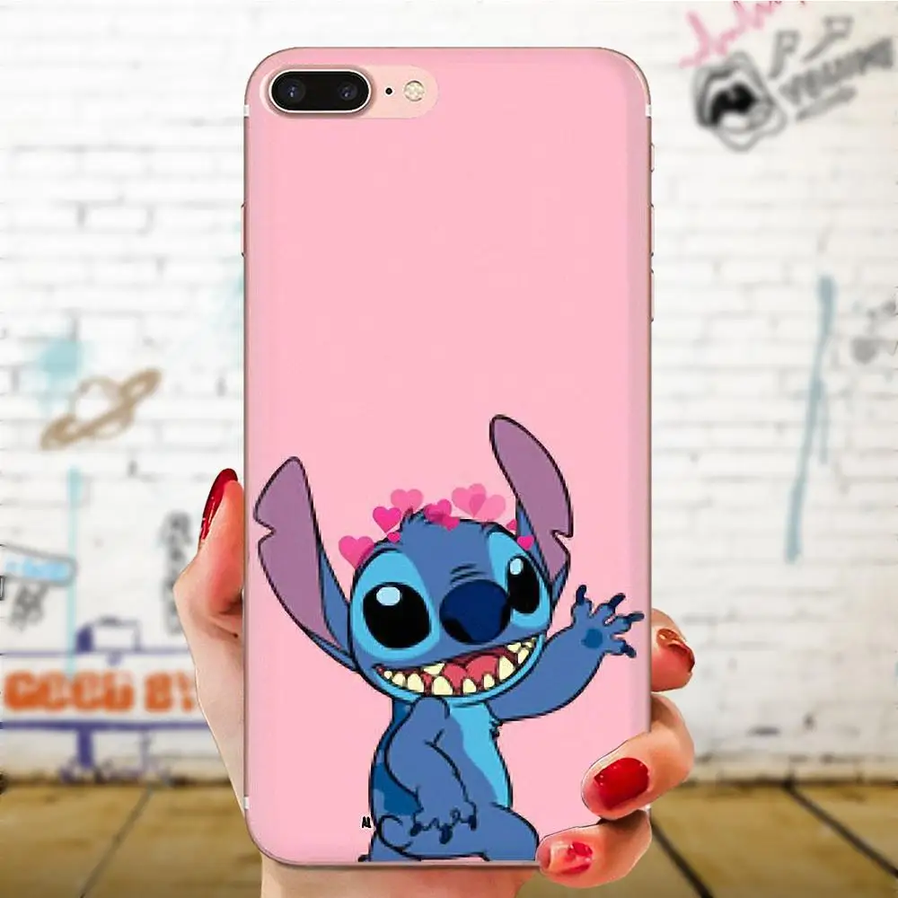 as picture Лило и стежка розовый плакат ТПУ чехлы обложки для Xiaomi Redmi Mi 4 7A 9T K20 CC9 CC9e Note 7 9 Y3 SE Pro Prime Go Play - Цвет: as picture