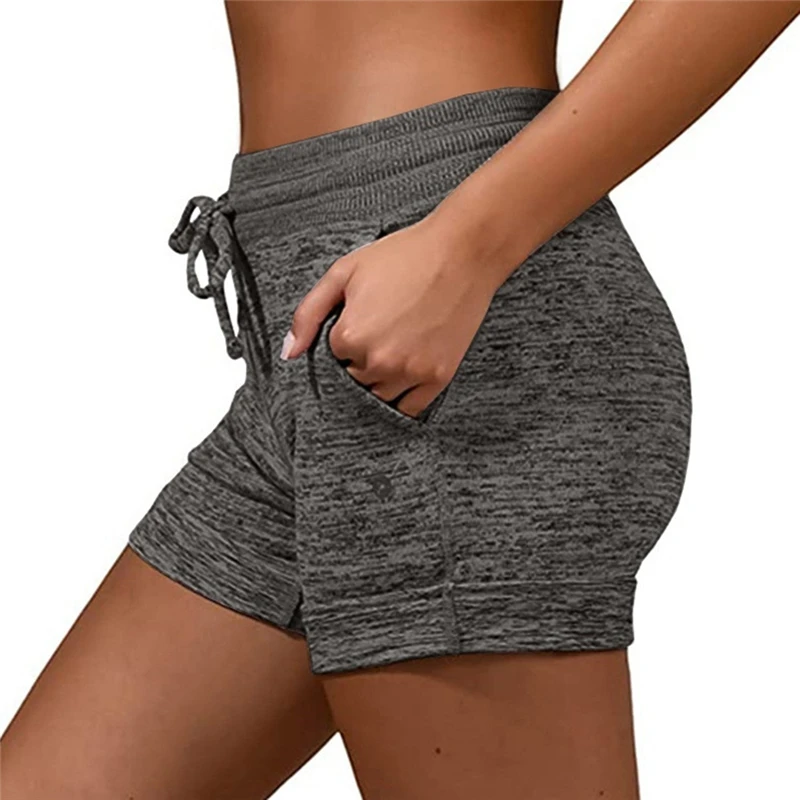 

Plus Size Shorts Women Summer 2020 Streetwear Casual Drawstring Running Gym Sports Summer Shorts Women Short Feminino