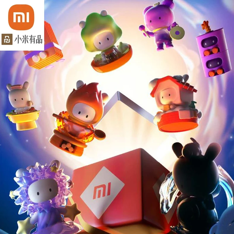 

2021 new xiaomi blind box series huanxixi new year doll toy new year gift