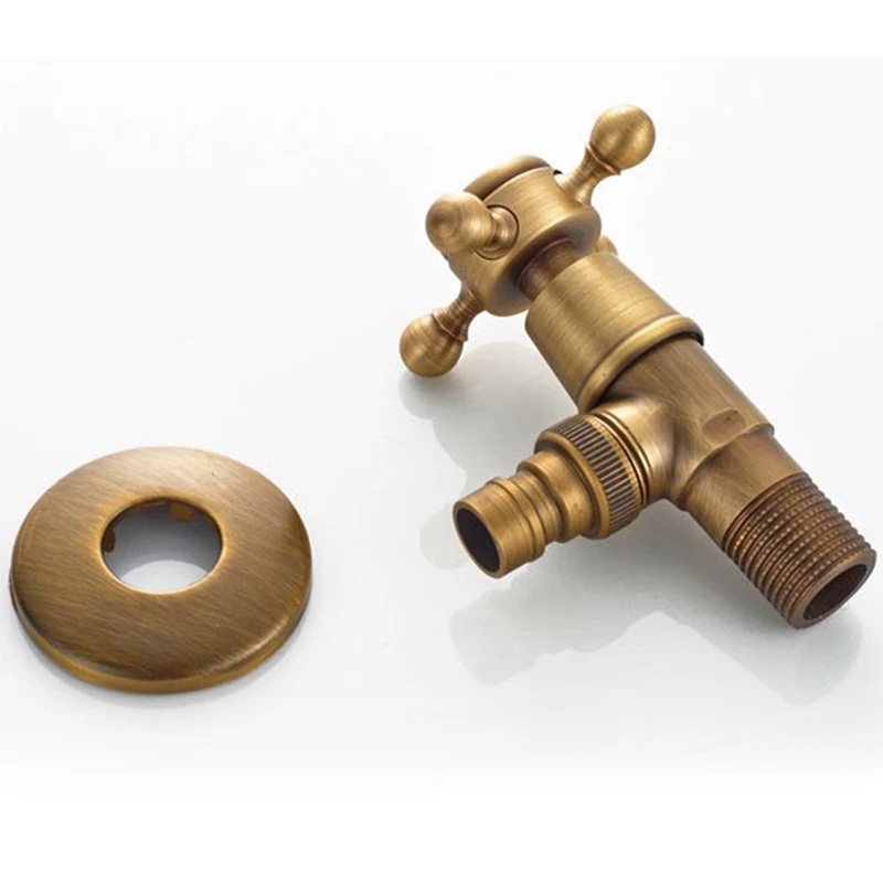 

Replacement Parts for Brass Final Valve End Valve Triple-cornered Valve End Valve Faucet for Washing Machine