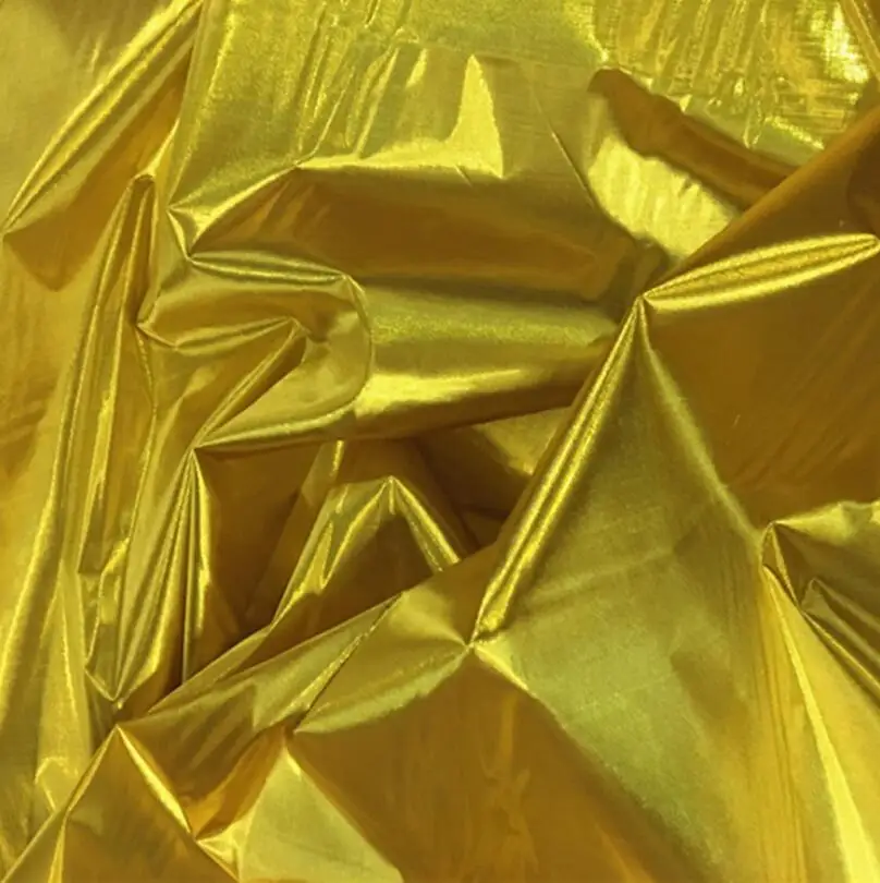 Двусторонняя цветная Золотая Серебряная легкая ткань для декора танцев машущая