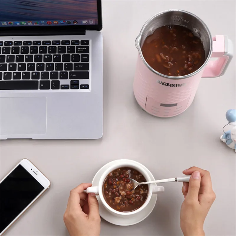 220V Мини соевое молоко машина изготовления соевого молока электрическая