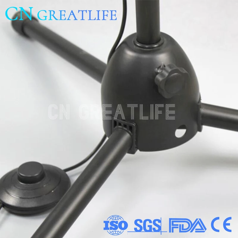 

JD1400L Dental Clinic Unit Portable Led Examination Standing Dental Light Dental Unit Led Light Lamp with Foot Switch Exam Lamp