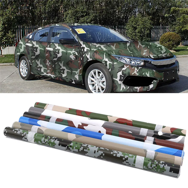 

Виниловая камуфляжная пленка для кузова автомобиля, 6 цветов