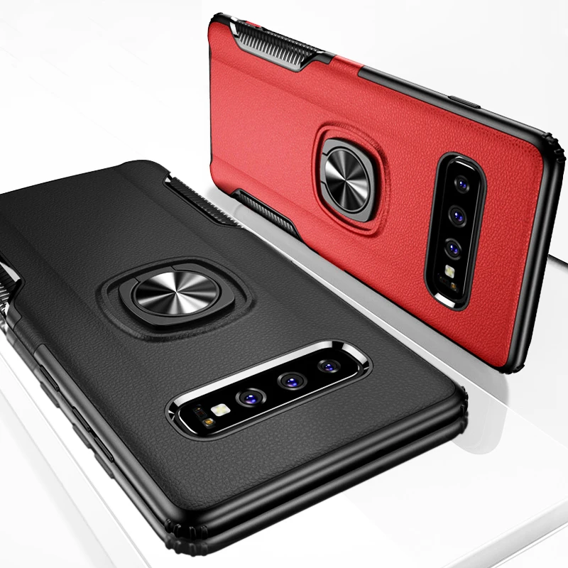 Противоударный чехол для samsung Galaxy S9 плюс S10 S8 S10E Note8 Note9 A6 A8 Note 9 A70 A50 A40 кольцо крышки samsung S9Plus чехол s