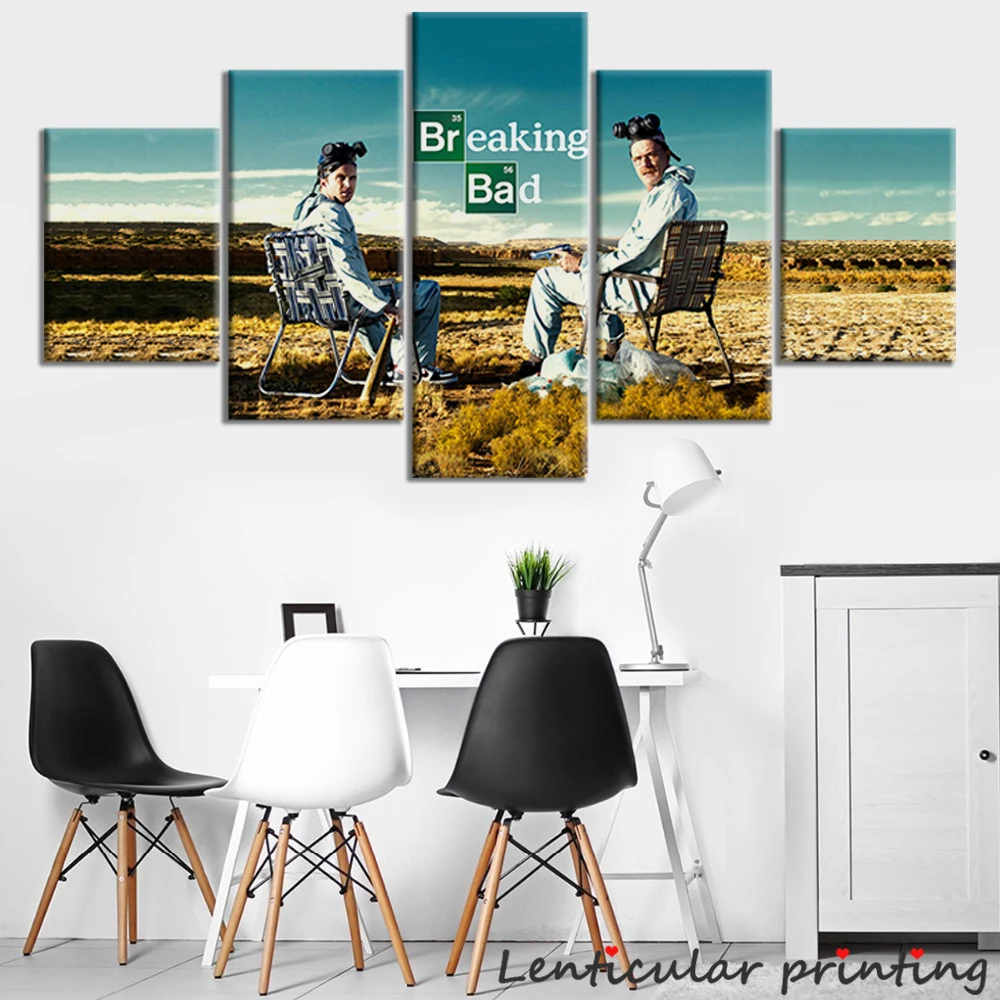 5 шт., настенный постер с рисунком «во все тяжкие»